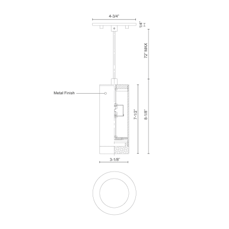 A large image of the Kuzco Lighting 401431-LED Alternate Image