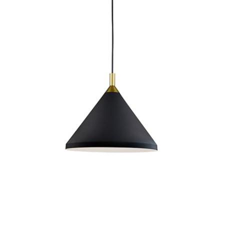 A large image of the Kuzco Lighting 492814 Black / Gold