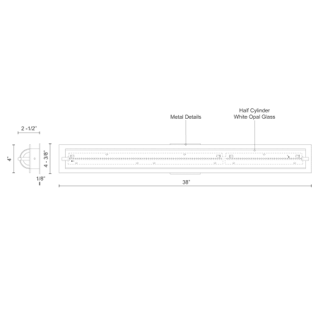 A large image of the Kuzco Lighting 601002-LED Alternate Image