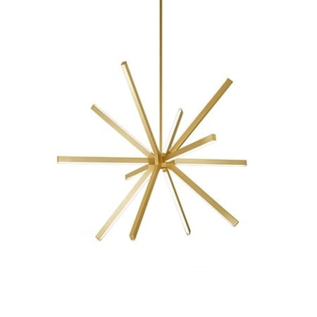 A large image of the Kuzco Lighting CH14348 Brushed Gold