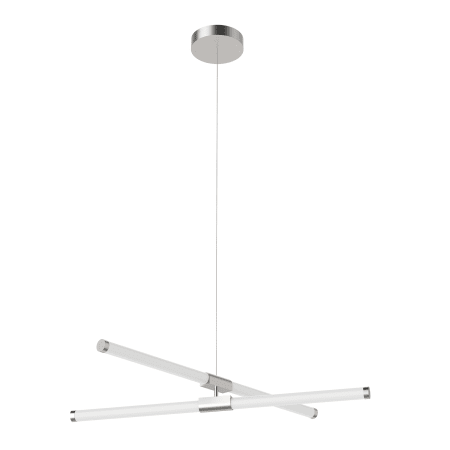 A large image of the Kuzco Lighting CH18537 Brushed Nickel
