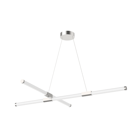A large image of the Kuzco Lighting CH18548 Brushed Nickel