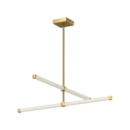 A large image of the Kuzco Lighting CH23532 Brushed Gold