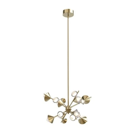 A large image of the Kuzco Lighting CH50825 Brushed Gold