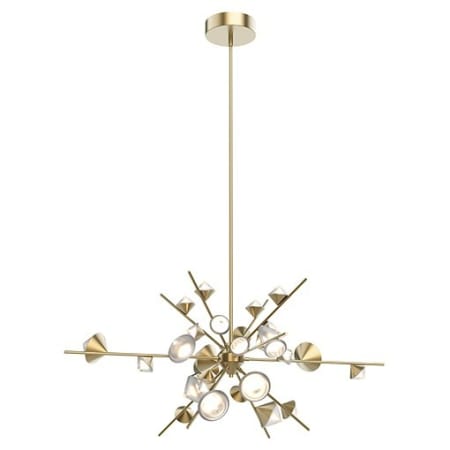 A large image of the Kuzco Lighting CH50848 Brushed Gold