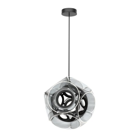 A large image of the Kuzco Lighting CH51632 Black / Light Guide