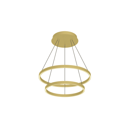 A large image of the Kuzco Lighting CH87824 Brushed Gold
