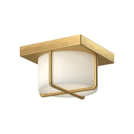 A large image of the Kuzco Lighting FM45907 Brushed Gold / Opal Glass