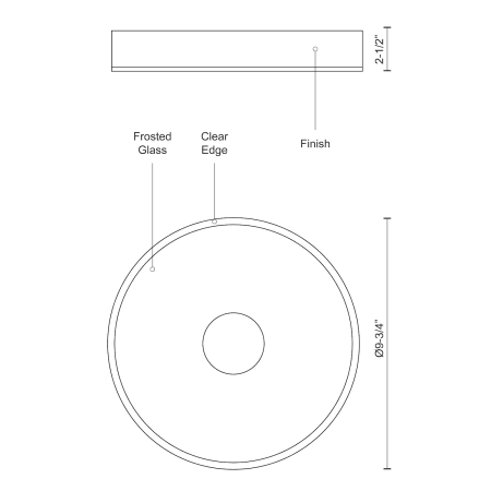 A large image of the Kuzco Lighting FM7610 Alternate Image