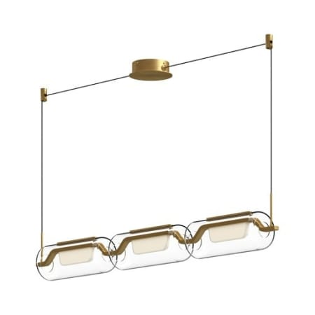 A large image of the Kuzco Lighting LP28543 Brushed Gold