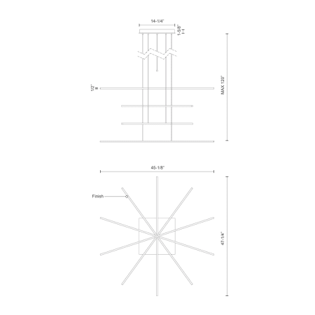 A large image of the Kuzco Lighting MP18205 Alternate Image