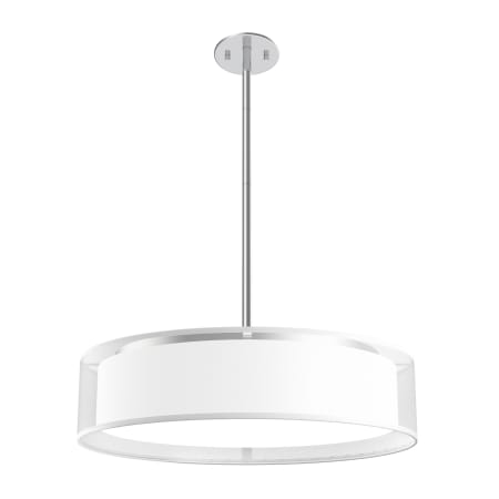 A large image of the Kuzco Lighting PD7920 White Organza