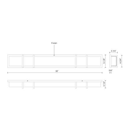 A large image of the Kuzco Lighting VL61638 Alternate Image