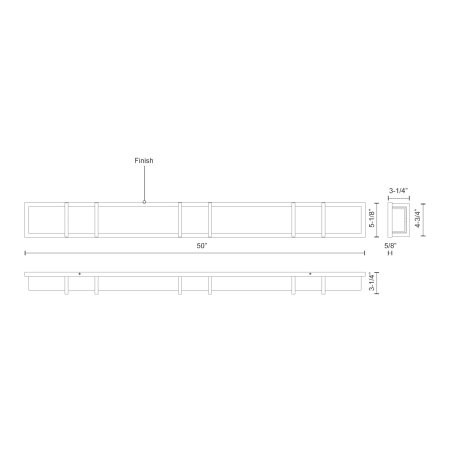 A large image of the Kuzco Lighting VL61650 Alternate Image