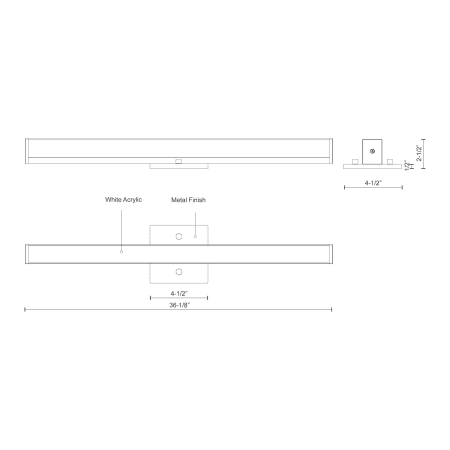 A large image of the Kuzco Lighting VL6236 Alternate Image