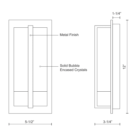 A large image of the Kuzco Lighting WS2812 Alternate Image