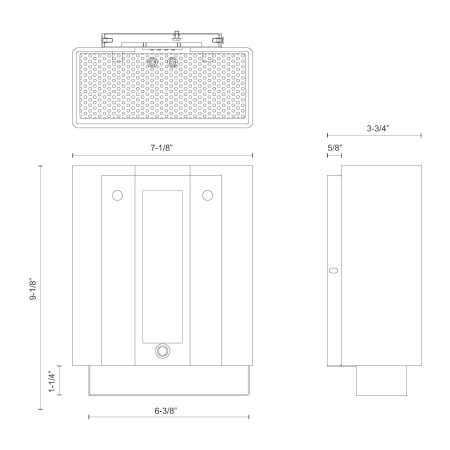 A large image of the Kuzco Lighting WS3909 Alternate Image