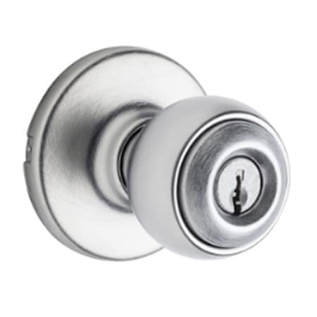 A large image of the Kwikset 400P Satin Chrome