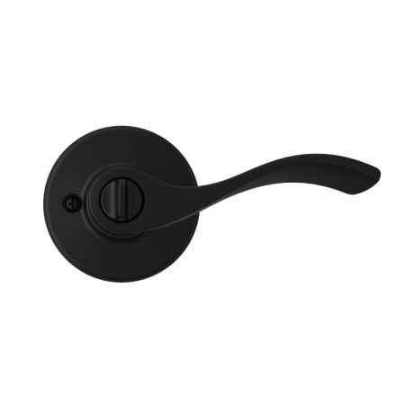 A large image of the Kwikset 405BL-S Matte Black
