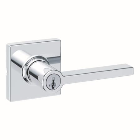 A large image of the Kwikset 405CSLSQT-S Bright Chrome