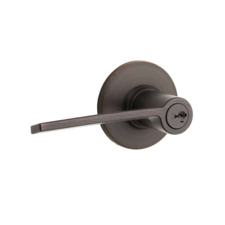 A large image of the Kwikset 438PLL-LH-S Venetian Bronze