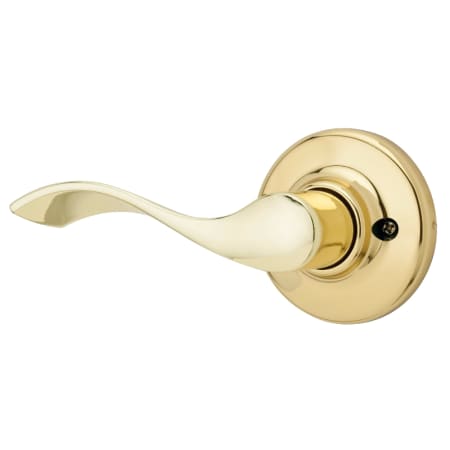 A large image of the Kwikset 488BL-LH Polished Brass