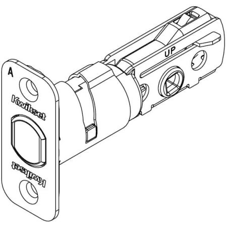A large image of the Kwikset 81305 Satin Nickel