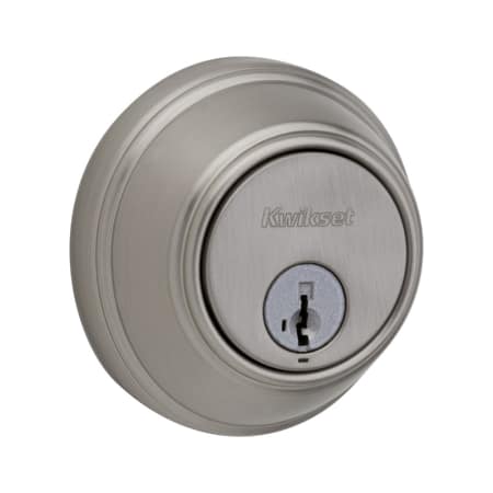 A large image of the Kwikset 816 Satin Nickel