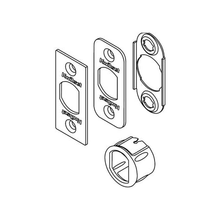 A large image of the Kwikset 81844 Satin Chrome