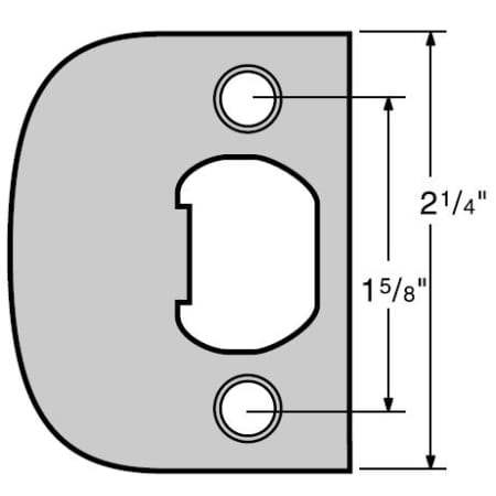 A large image of the Kwikset 83437 Satin Nickel