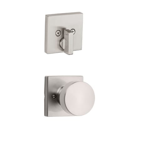 A large image of the Kwikset 971PSKSQT Satin Nickel