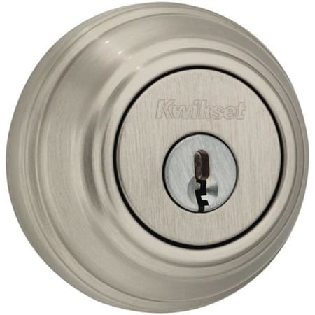 A large image of the Kwikset 984S Satin Nickel