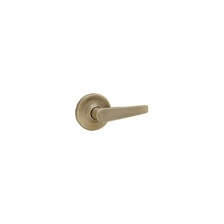 A large image of the Kwikset 986DL Antique Brass