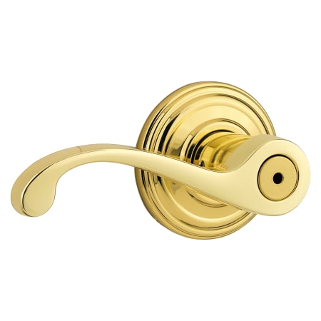 A large image of the Kwikset 730CHL Polished Brass