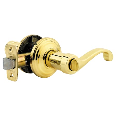 A large image of the Kwikset 740CHL-S Polished Brass