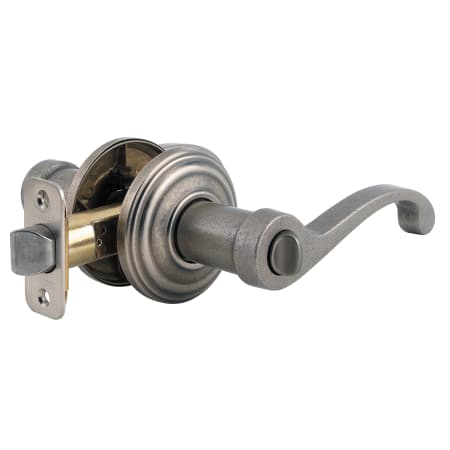 A large image of the Kwikset 740CHL-S Rustic Pewter