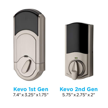 A large image of the Kwikset 925 KEVO 2 DB Alternate View