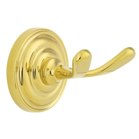 A large image of the Kwikset 082RDB Polished Brass
