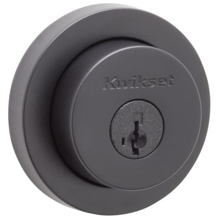 A large image of the Kwikset 159RDT-S Iron Black