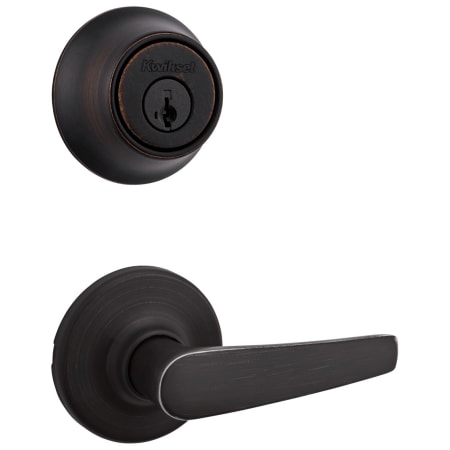 A large image of the Kwikset 200DL-660-S Venetian Bronze