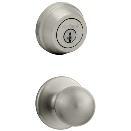A large image of the Kwikset 200P-780-S Satin Nickel