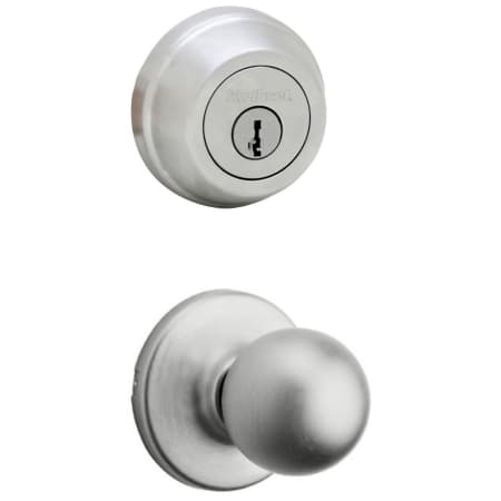 A large image of the Kwikset 200P-780-S Satin Chrome