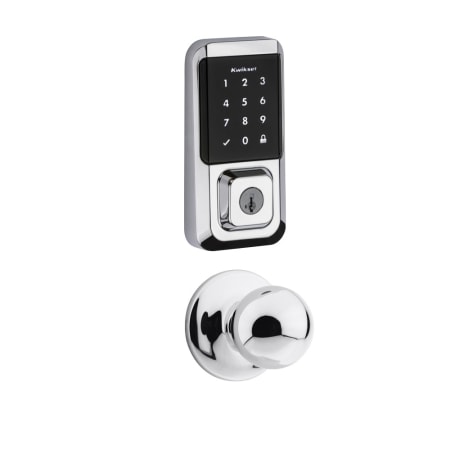 A large image of the Kwikset 200P-939WIFITSCR-S Polished Chrome