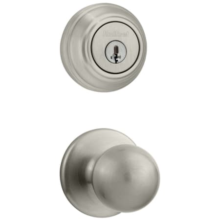 A large image of the Kwikset 200P-980-S Satin Nickel