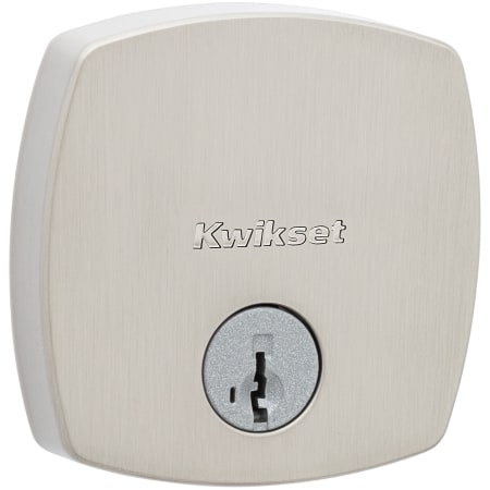 A large image of the Kwikset 258MDT-S Satin Nickel