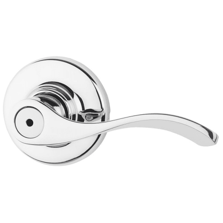 A large image of the Kwikset 300BL Polished Chrome