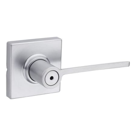 A large image of the Kwikset 300LRLSQT Satin Chrome