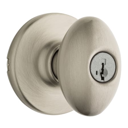 A large image of the Kwikset 400AO-S Satin Nickel