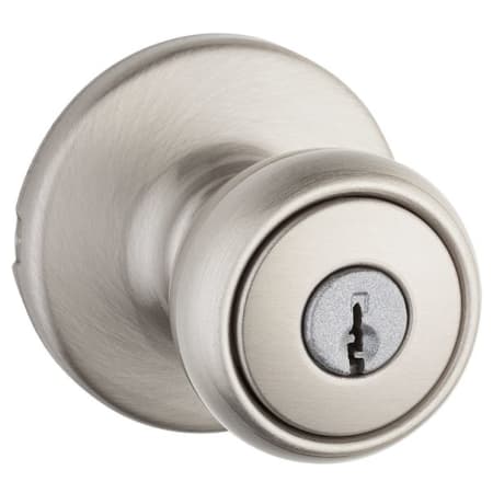 A large image of the Kwikset 400T Satin Nickel
