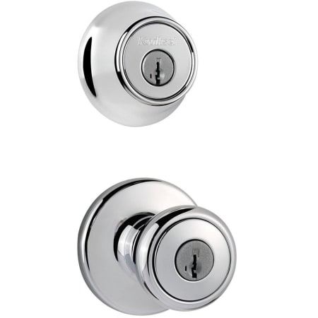 A large image of the Kwikset 400T-660-S Polished Chrome